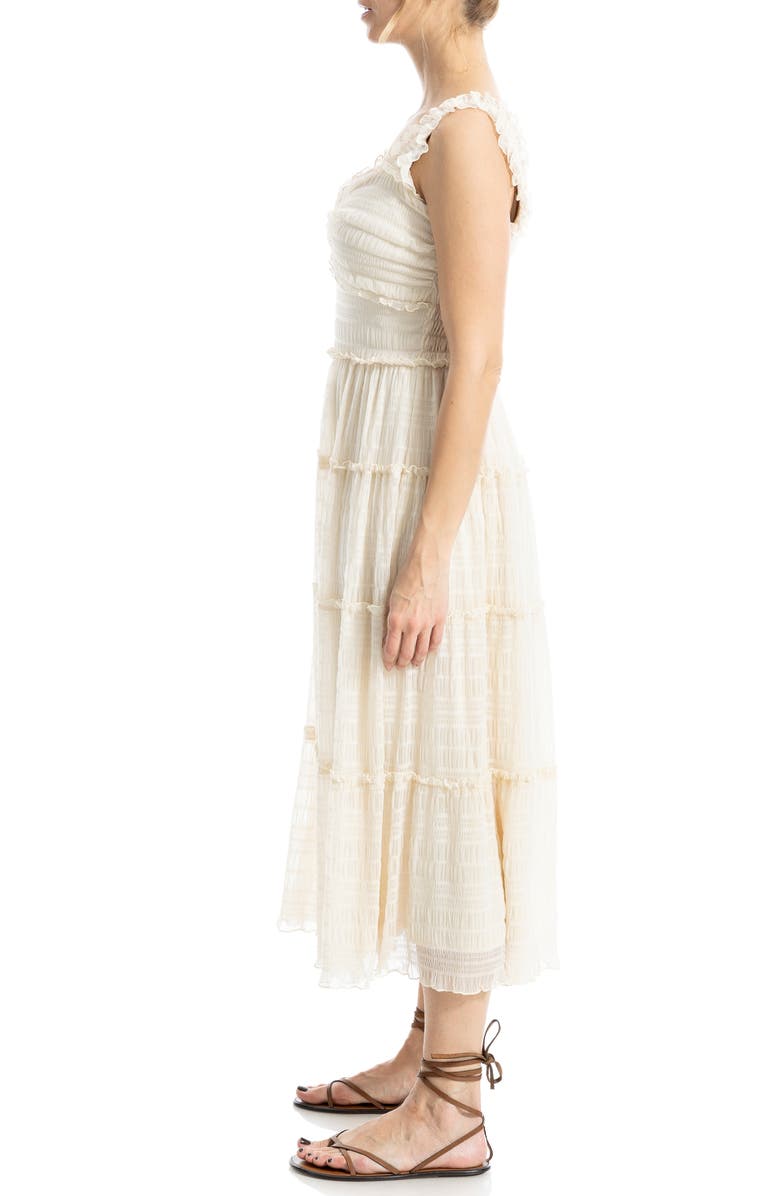 MAX STUDIO Sleeveless Midi Dress, Alternate, color, Antqwhte-Antique White