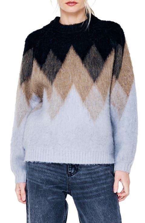 Katy Geometric Sweater