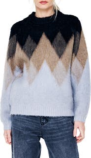 CIEBON Katy Geometric Sweater