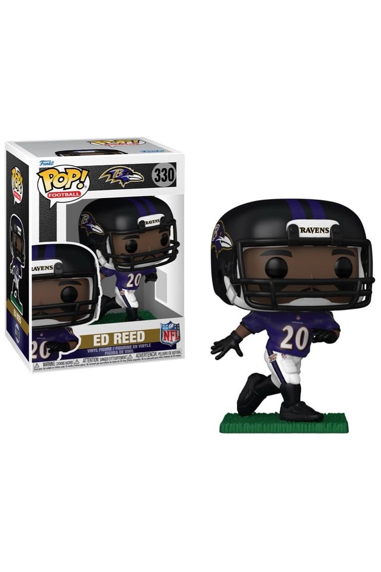 Ed Reed (Baltimore Ravens) Funko Pop! NFL Legends, Main, color, Multi-Color