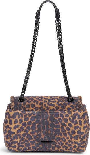 Edie Whipstitch Suede Crossbody Bag