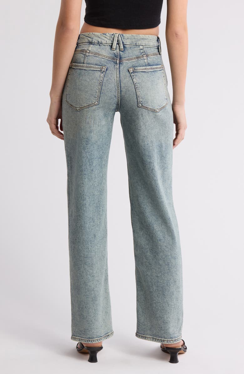 Good American Good '90s Relaxed Jeans, Alternate, color, Blue690