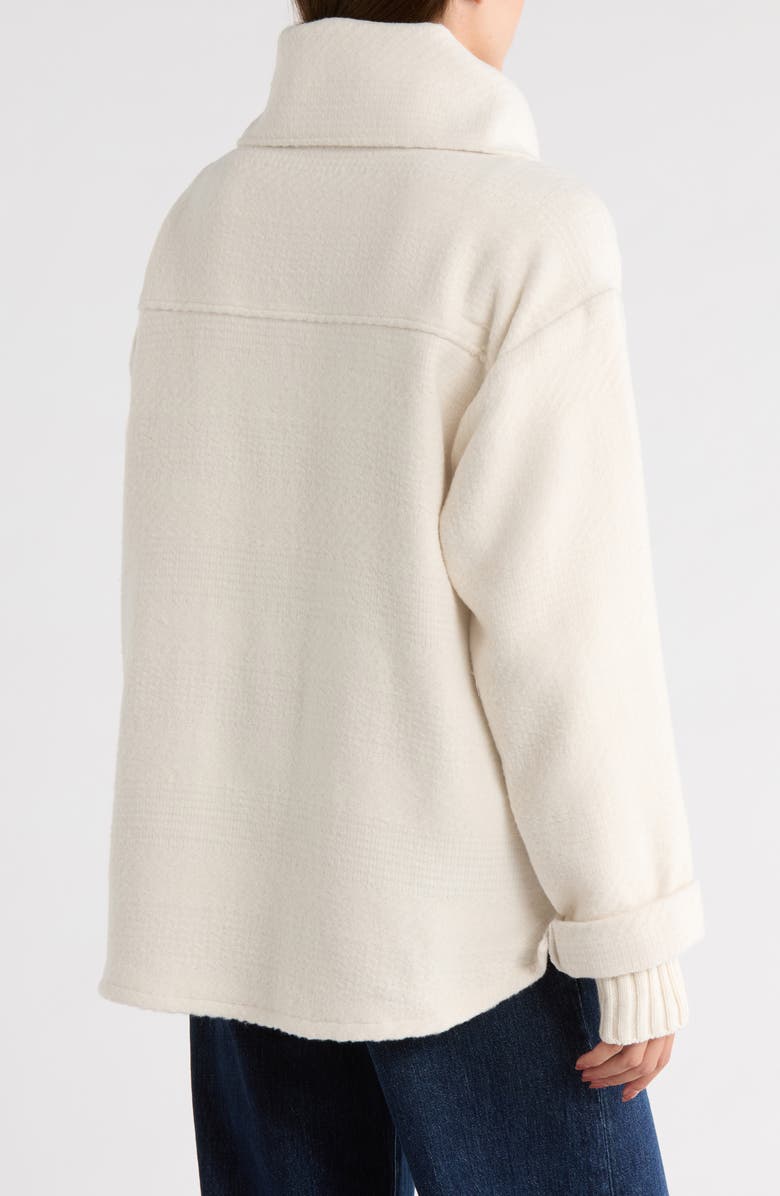 Splendid x @cellajaneblog Plaid Jacket, Alternate, color, Snow