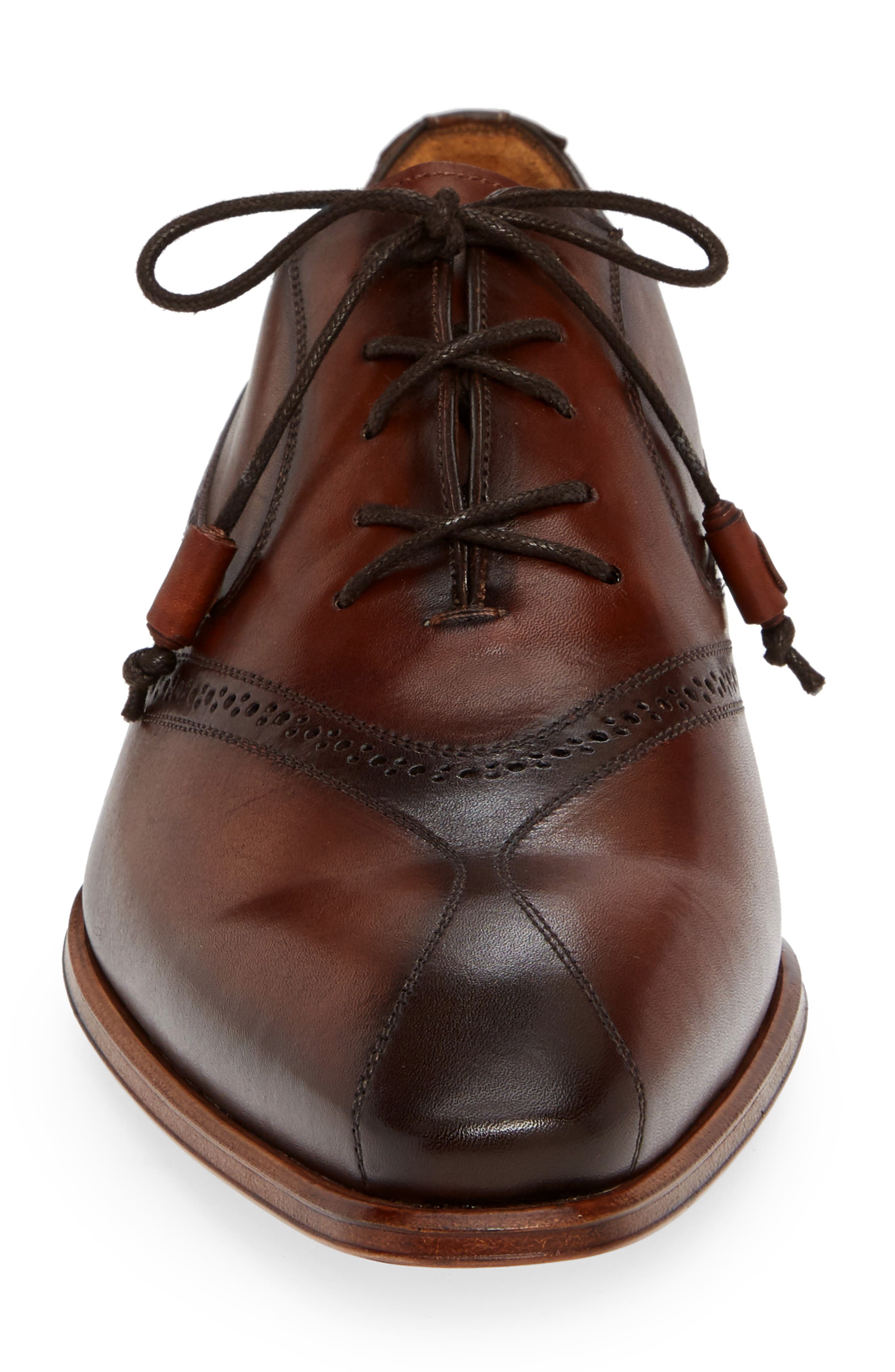 Mezlan Bertone Bicycle Toe Oxford, Alternate, color, 