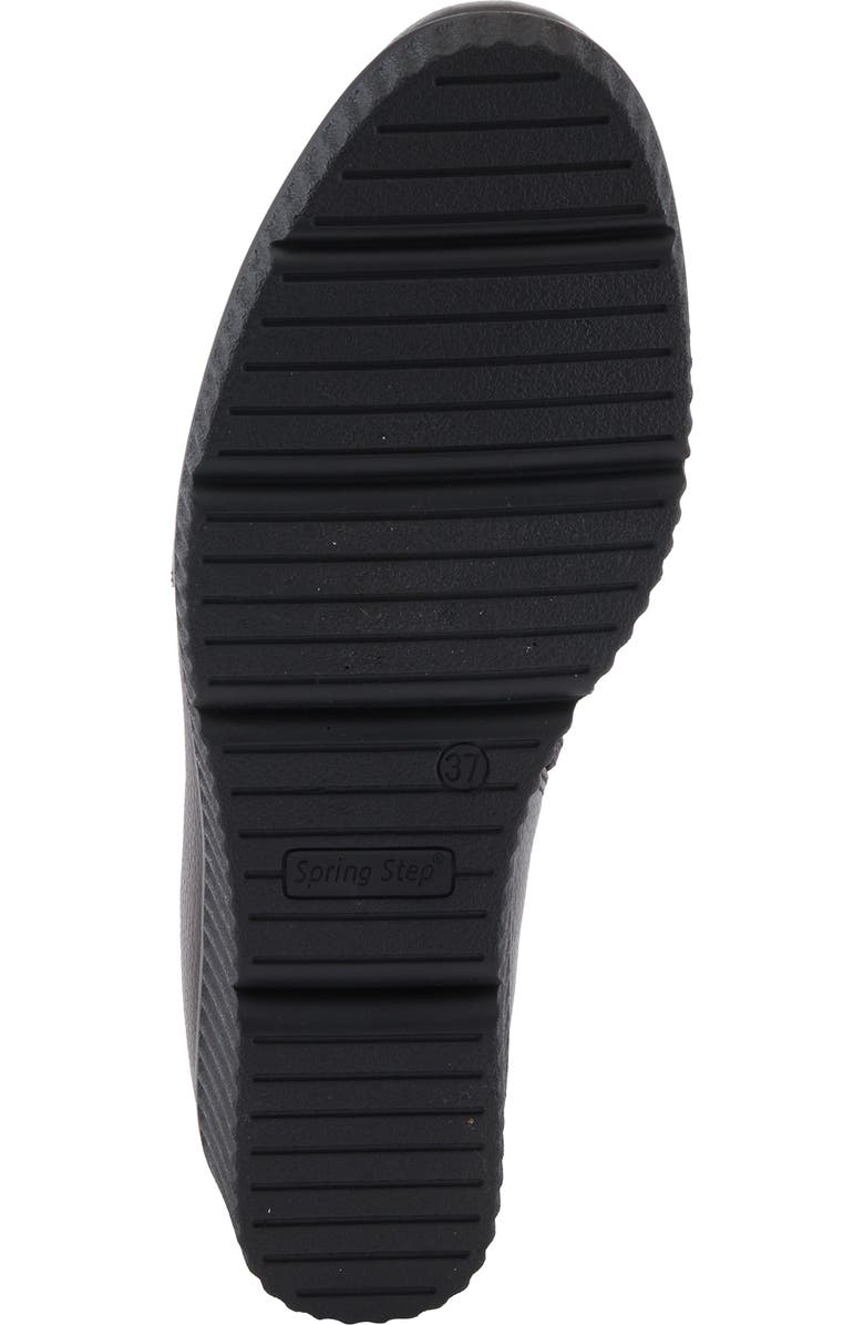 Spring Step Abruzzo Platform Wedge Bootie, Alternate, color, Dark Brown