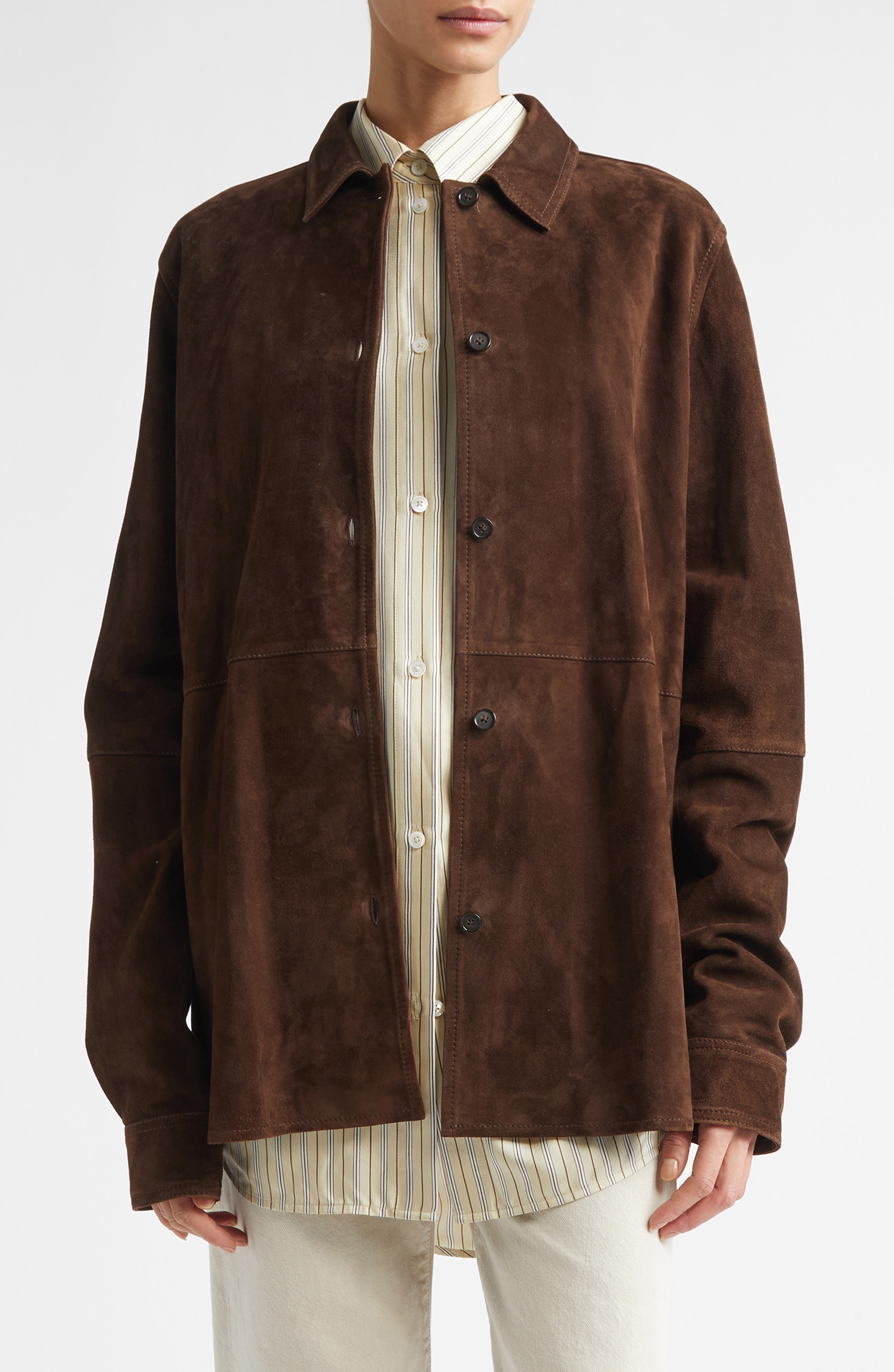 Soft Suede Overshirt