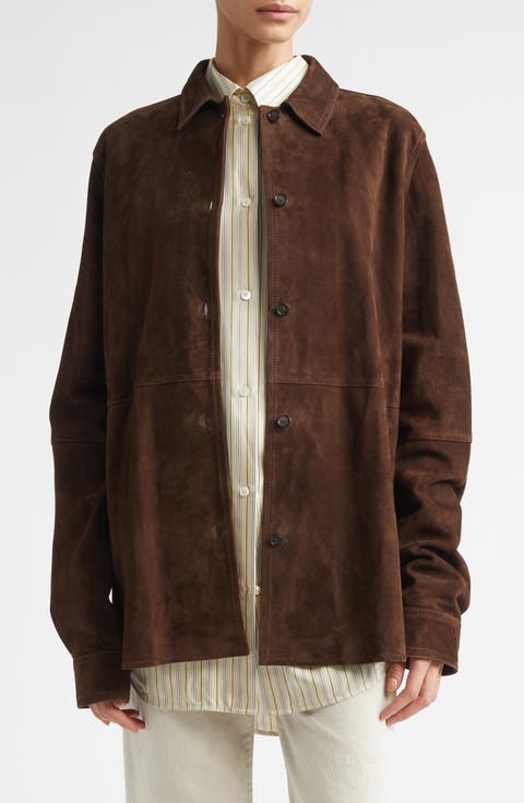 Soft Suede Overshirt