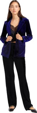 Belle & Bloom Eternity Velvet Blazer