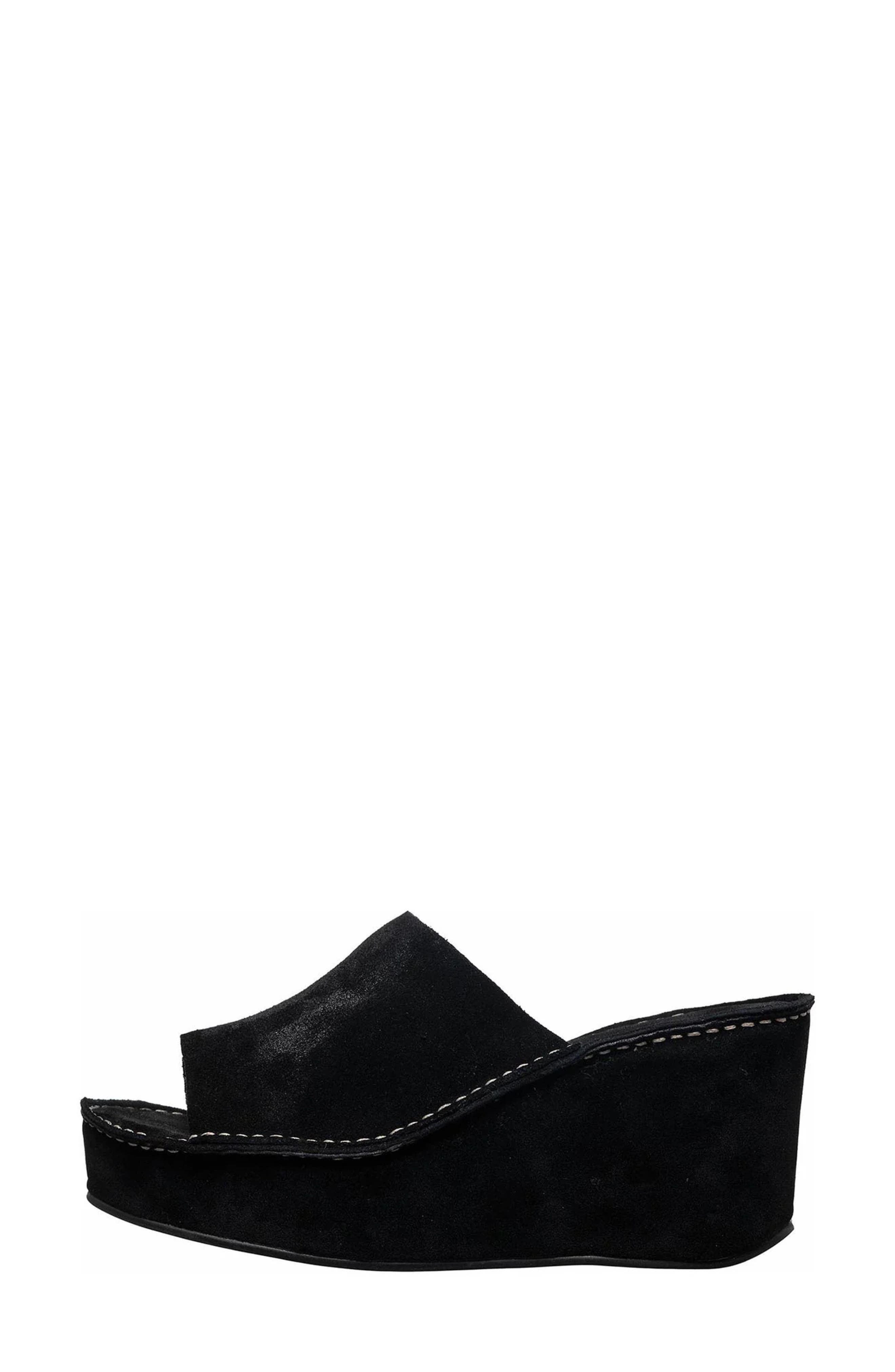ANTELOPE Wesley Platform Wedge Sandal, Alternate, color, Black