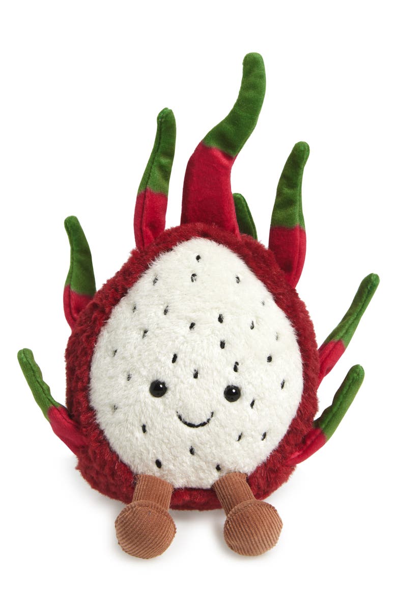 Jellycat Amuseables Dragon Fruit Plush Toy, Main, color,