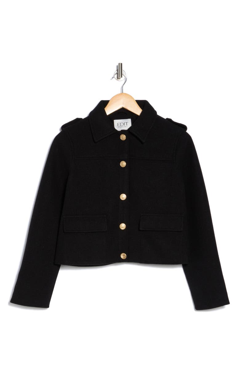 JASON WU Cropped Button Jacket, Alternate, color, 