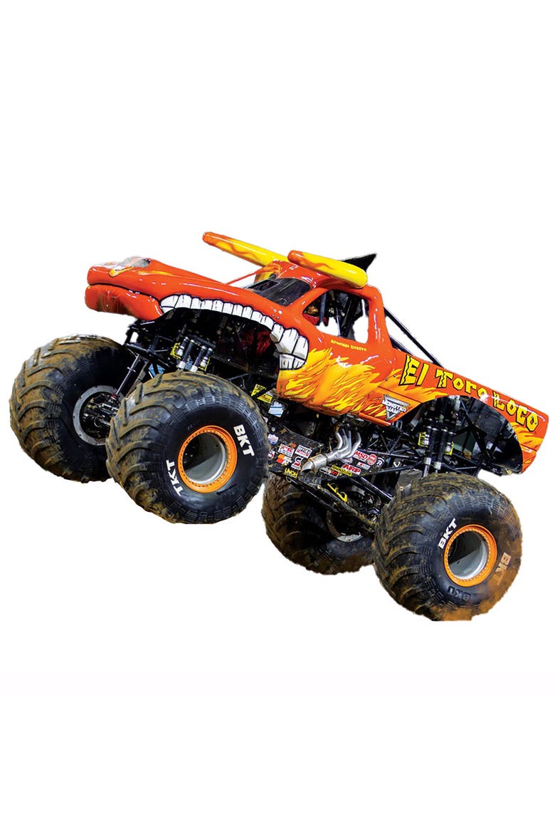 Monster Jam Puzzle & Lunch Box El Toro Loco, 100Piece Jigsaw, 5+, Alternate, color, Multicolored