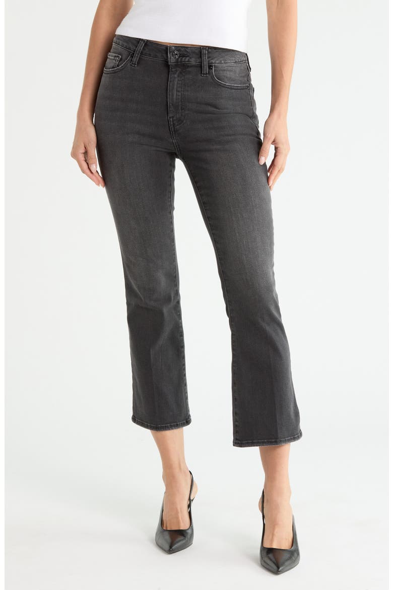 Le Crop Mini Boot High Waist Crop Mini Bootcut Jeans, Main, color, ECLIPSE