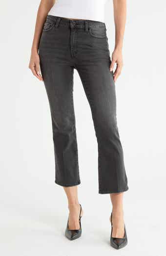Le Crop Mini Boot High Waist Crop Mini Bootcut Jeans