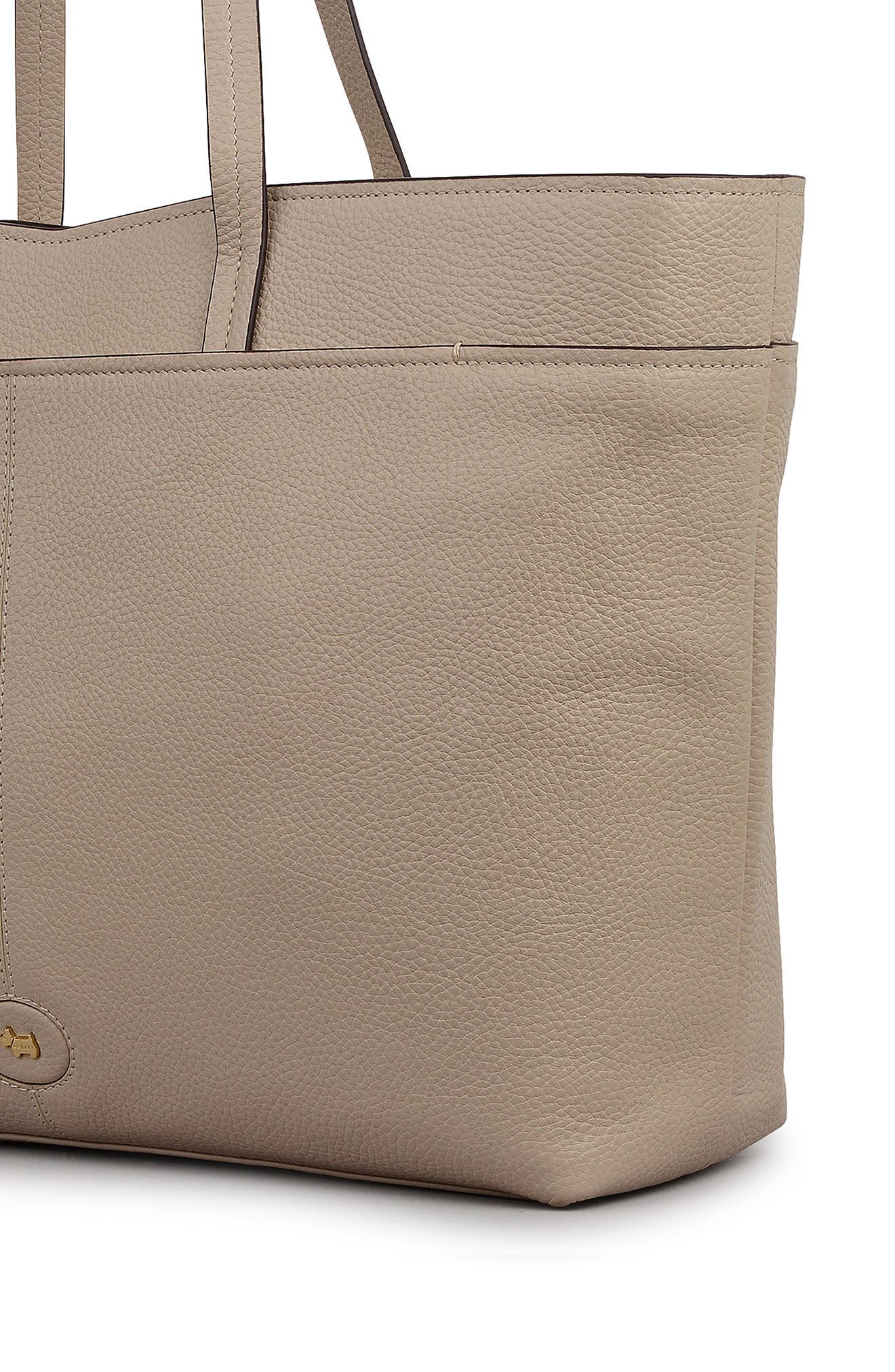 Radley Maldon Mews Large Leather Zip Top Tote, Alternate, color, Porcini