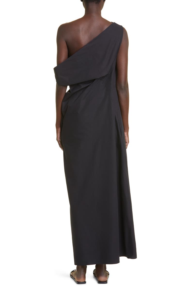 The Row Bamaris Convertible Shape Cotton Maxi Dress, Alternate, color, 