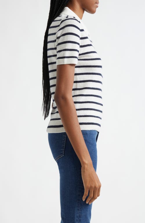 Shop Veronica Beard Brandt Cashmere Polo