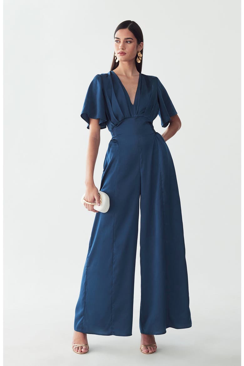 Fabian Jumpsuit, Alternate, color, Navy Blue