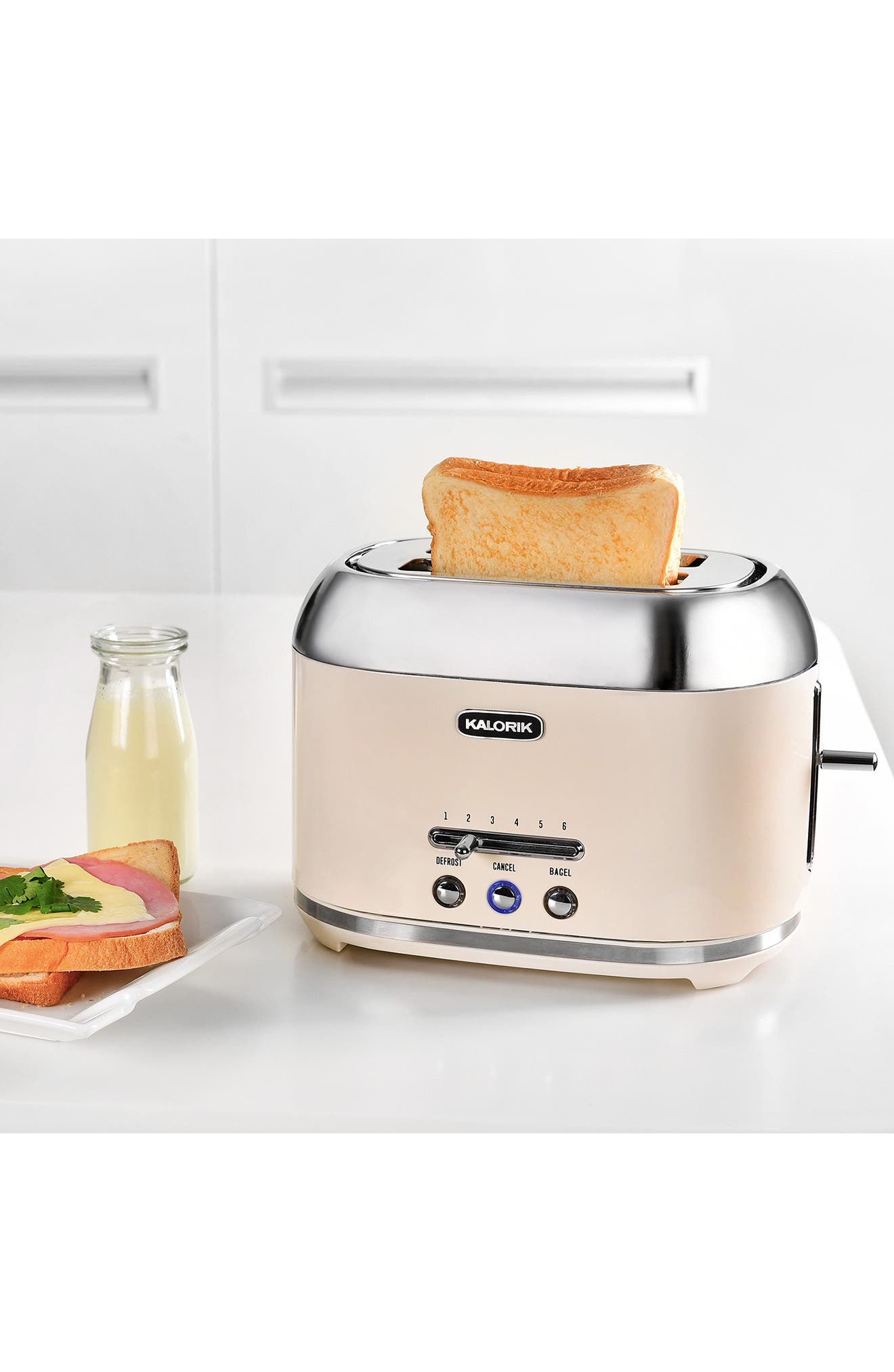 KALORIK 2-Slice Retro Toaster - Cream | Nordstromrack
