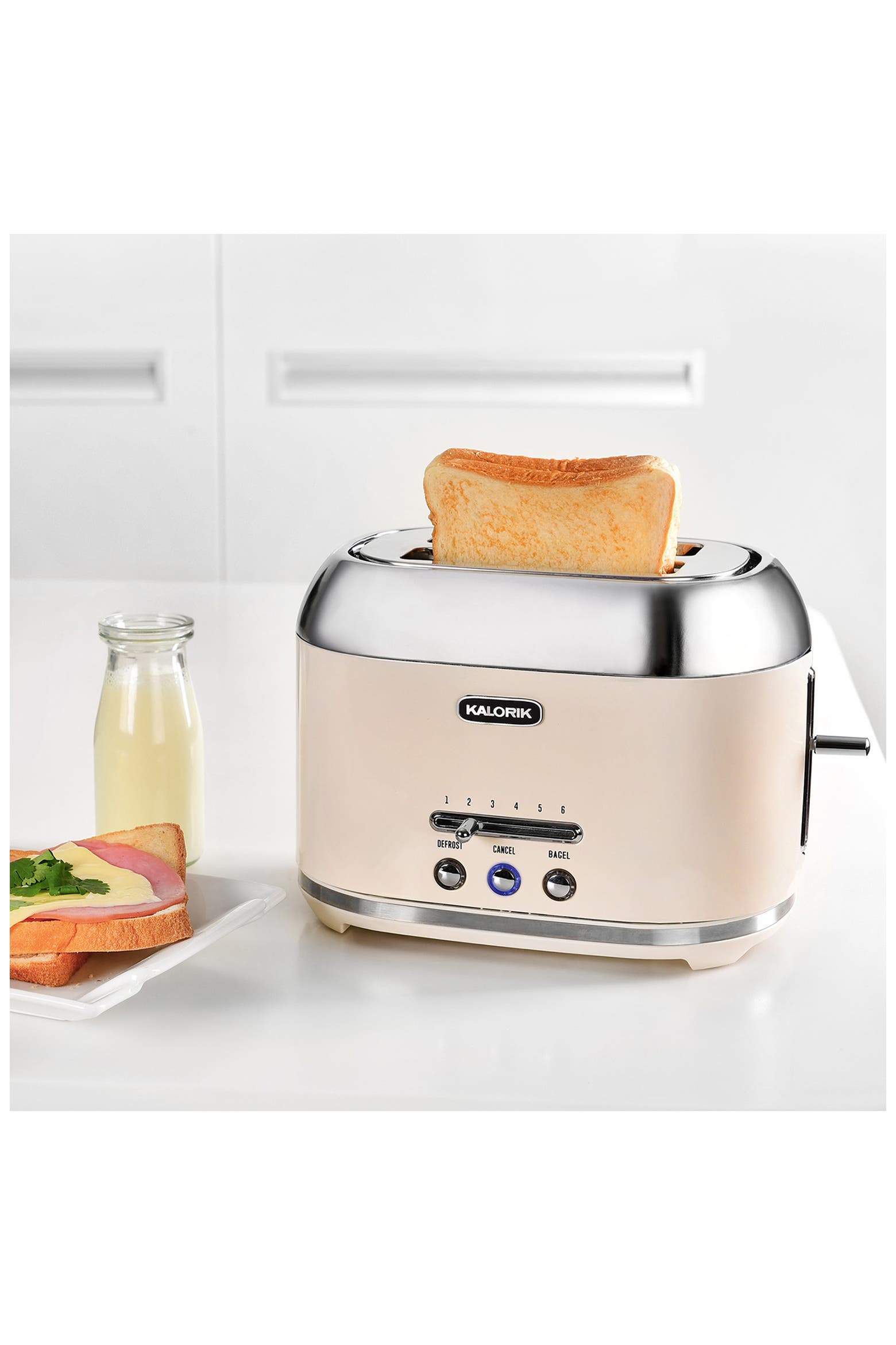Cream Rug 1950 KALORIK 2-Slice Retro Toaster - Cream | Nordstromrack