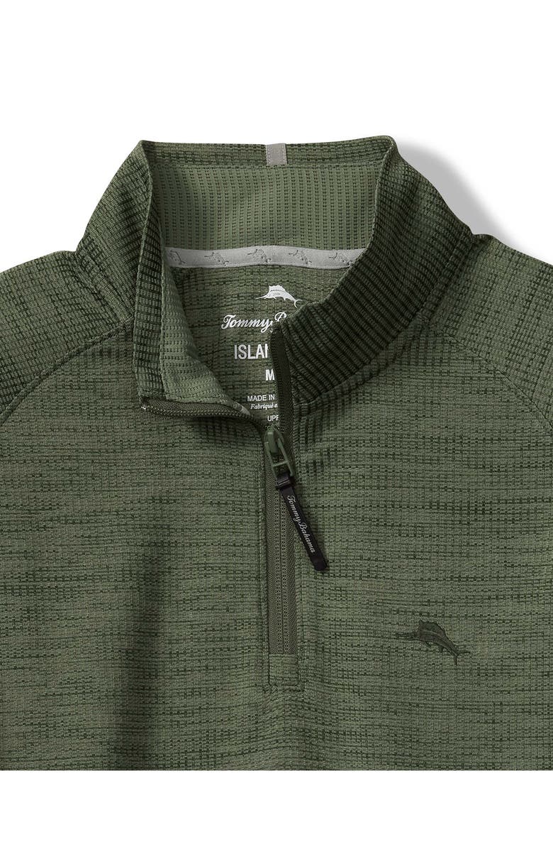 Tommy Bahama Palm Pro IslandZone<sup>®</sup> Performance Half Zip Pullover, Alternate, color, Palm Moss