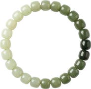 seree Ombre Beaded jade bracelet
