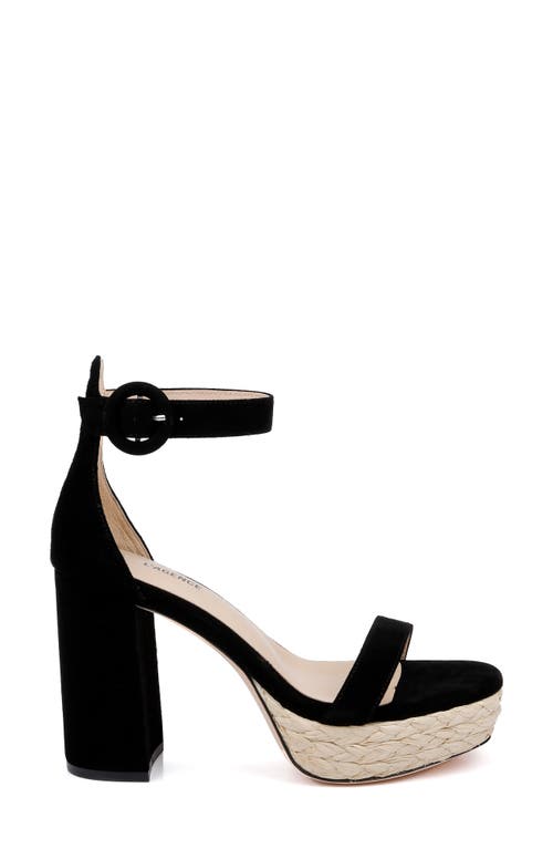 L AGENCE L'AGENCE AVIA ANKLE STRAP PLATFORM SANDAL