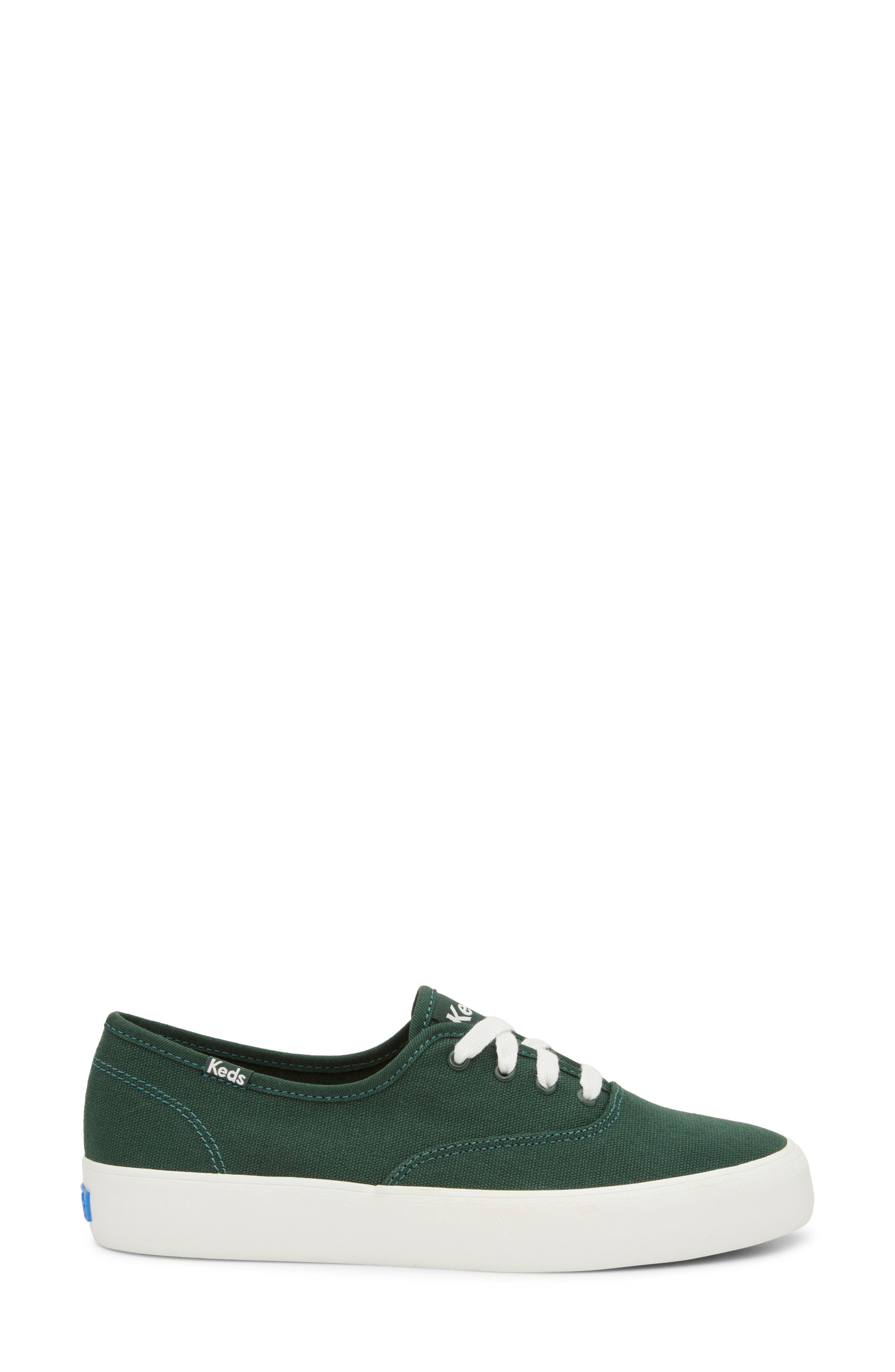 Keds<sup
®</sup
 Platform Sneaker, Alternate, color, Green Canvas