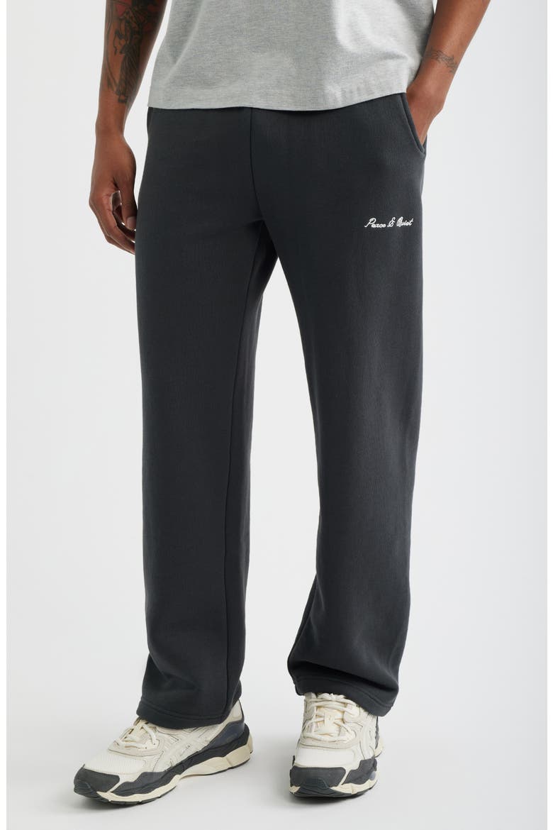 Signature Sweatpants, Main, color, BLACK