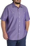 Synrgy by DXL Textured Solid Sport Shirt