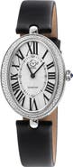 GV2 Piazza Diamond Accent Leather Strap Watch, 29mm x 38mm
