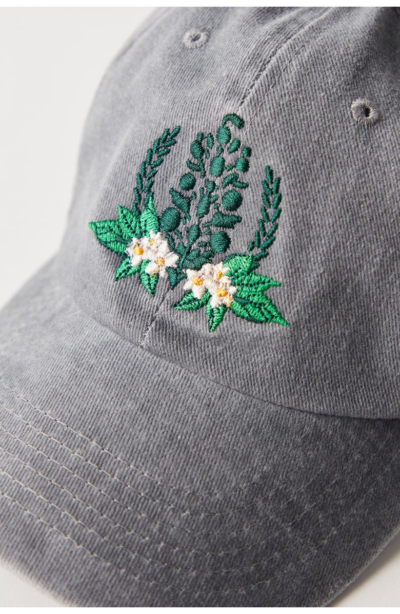 Free People FP Movement Court & Club Embroidered Logo Baseball Hat, Alternate, color, 