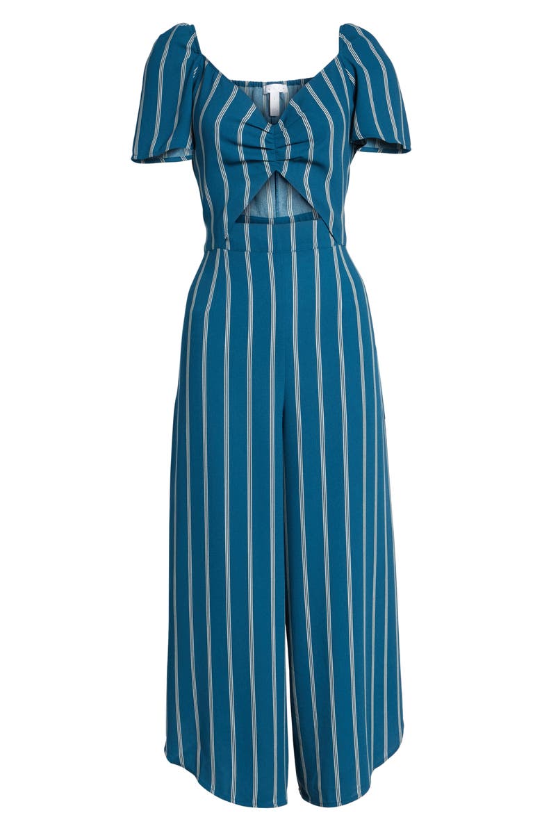 Leith Cutout Culotte Jumpsuit, Alternate, color, 