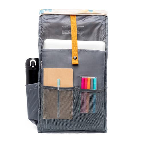 Lefrik Roll Mini Backpack In White