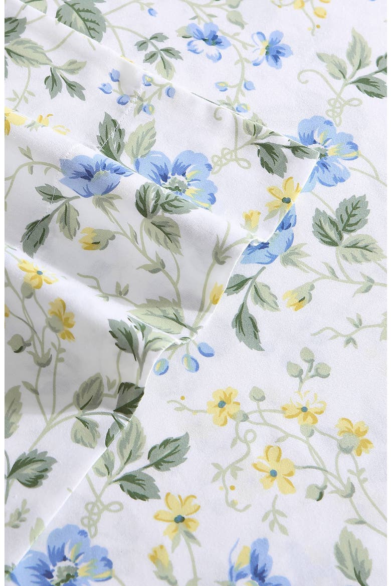 Meadow Floral Quilt & Sham Set, Alternate, color, SUNBLUE