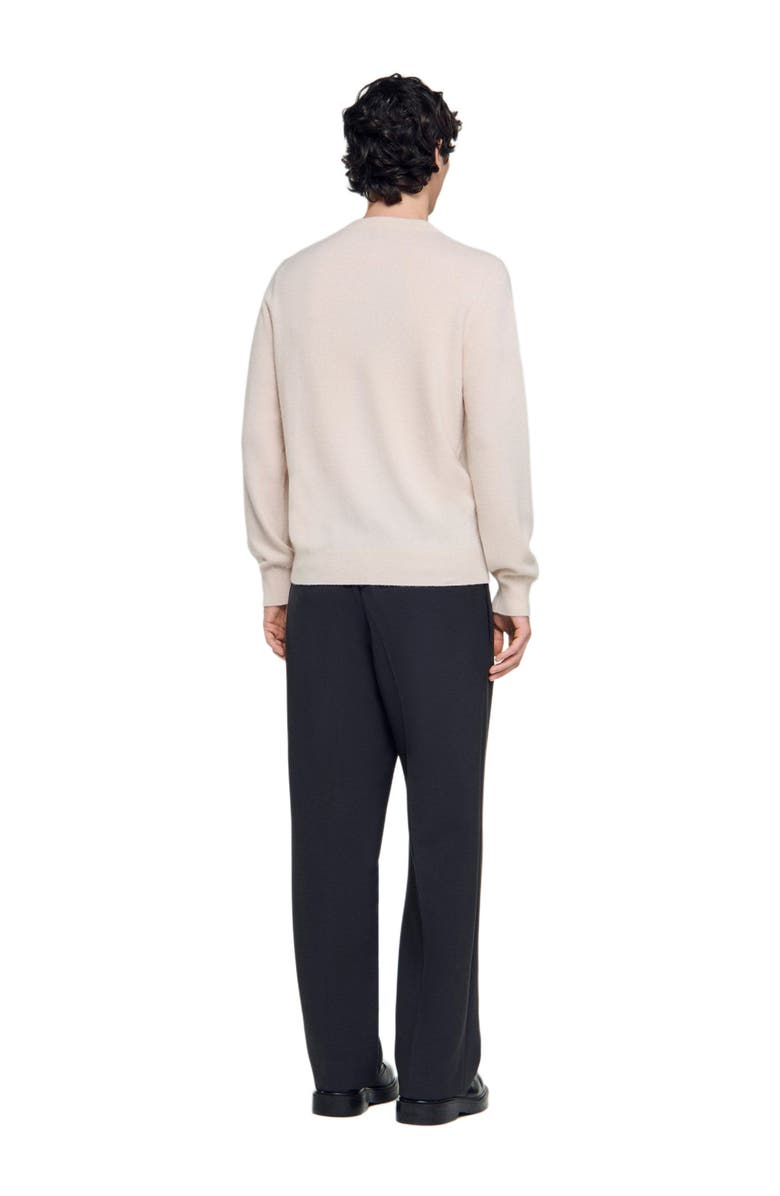 SANDRO Cashmere sweater, Alternate, color, Off White