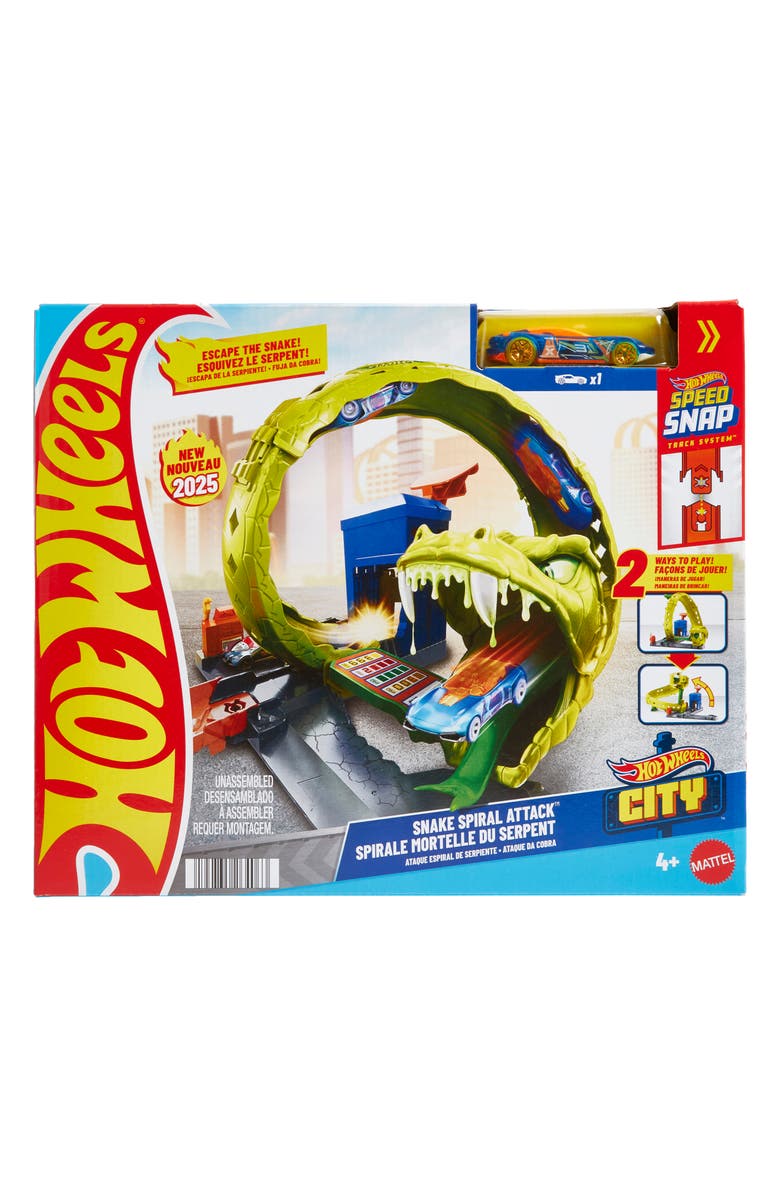 Hot Wheels Snake Spiral Attack Playse, Alternate, color,