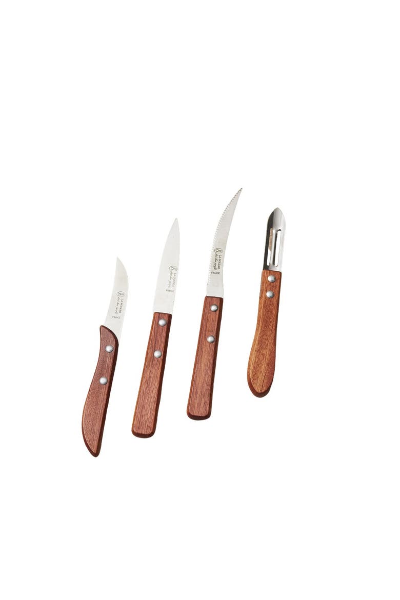 La Fourmi Wooden Kitchen Tools - Set of 4, Main, color, Natural