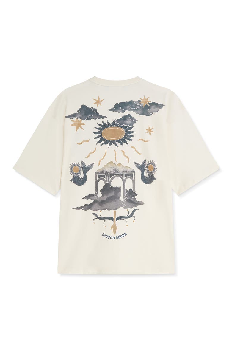 Loose Fit Graphic T-Shirt, Alternate, color, EGGNOG