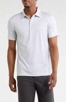 DENIM AND FLOWER Geo Print Polo