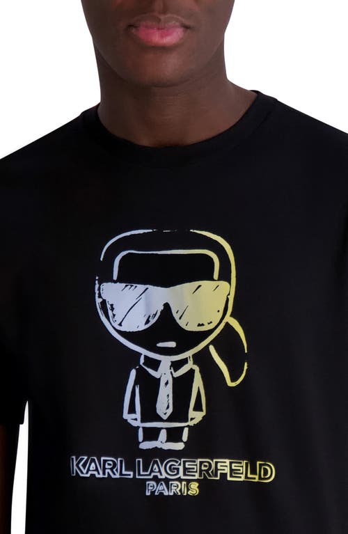 Karl Lagerfeld Paris Faded Karl Graphic T-shirt