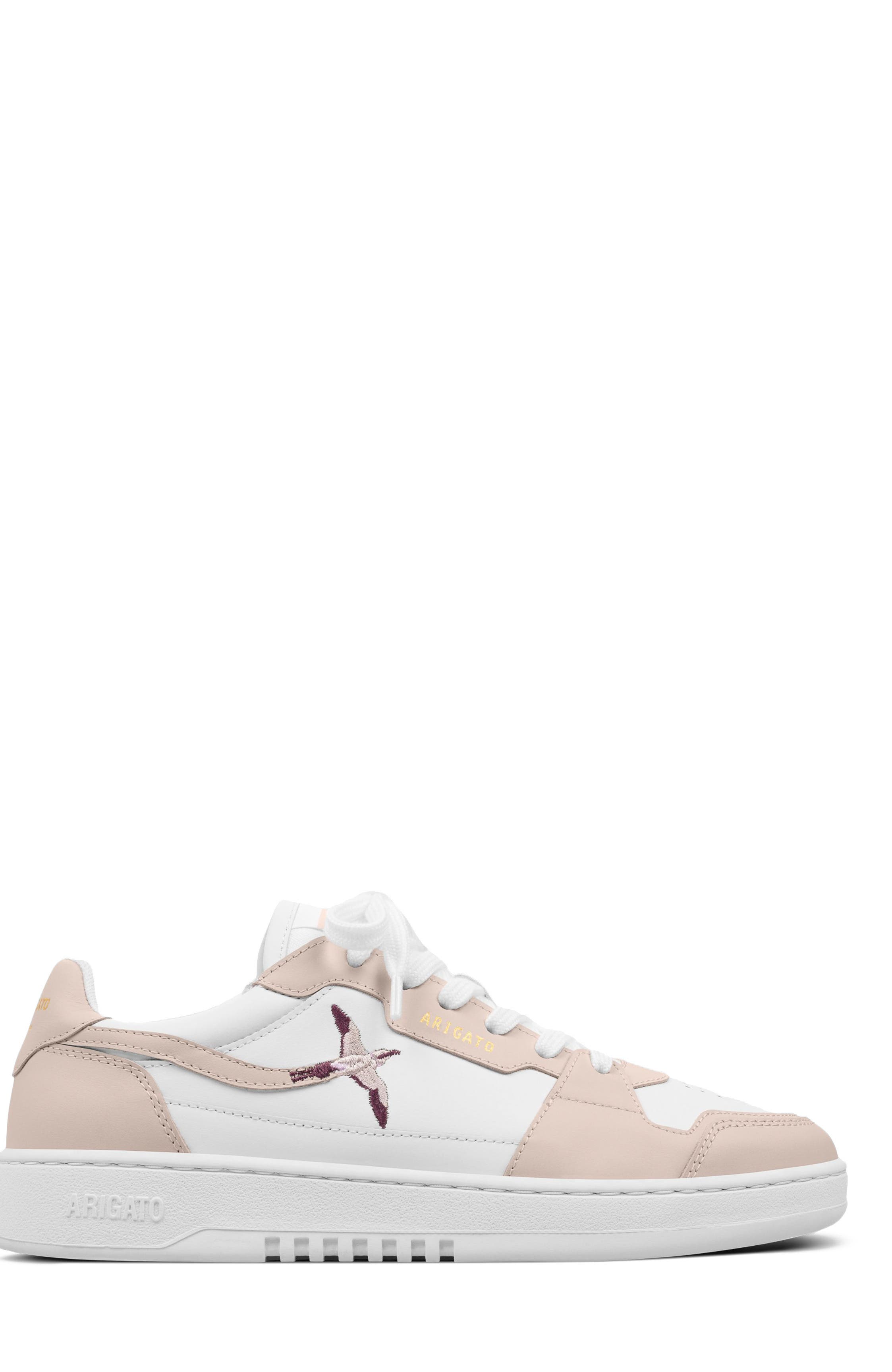 Axel Arigato Dice Lo Bee Bird Sneaker - Women's, Alternate, color, White/Light Pink