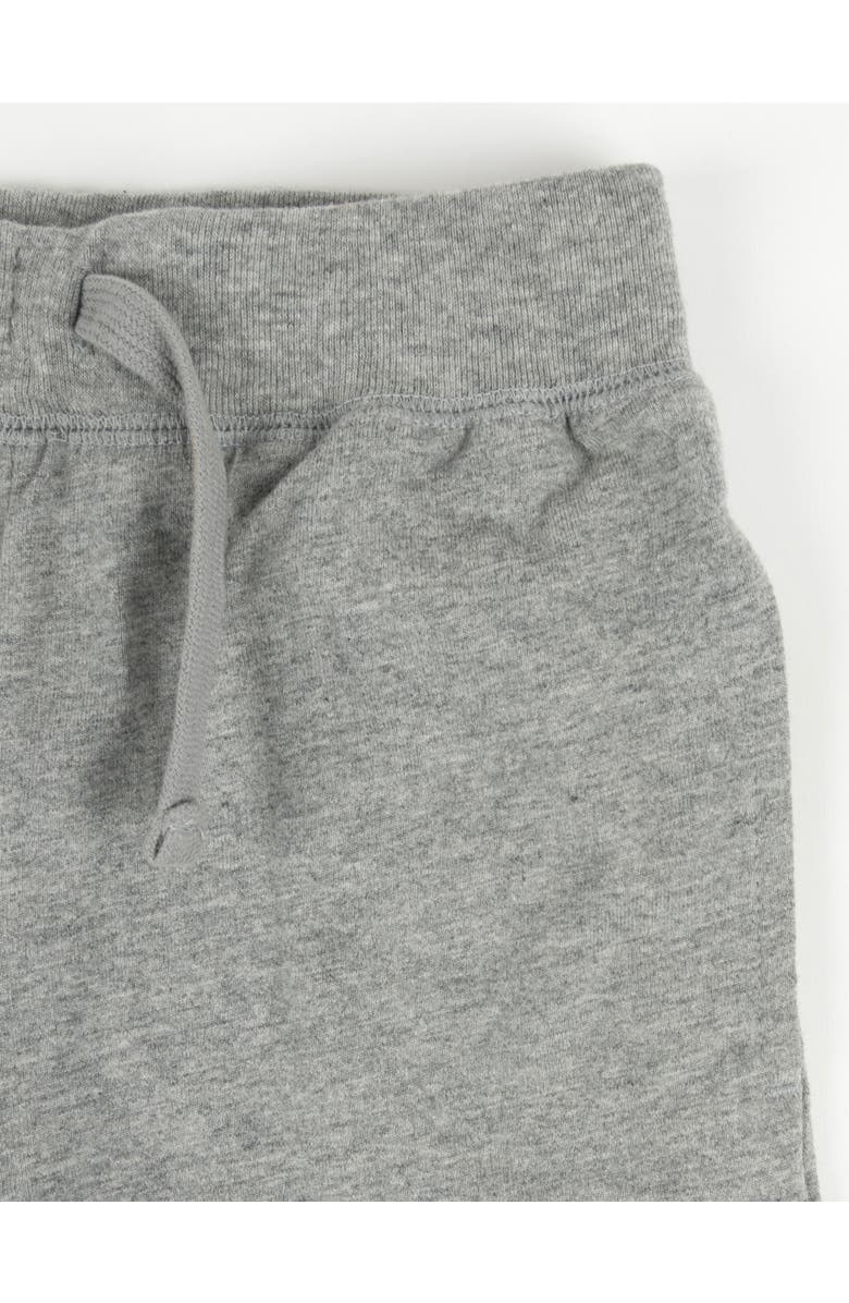 Leveret Kids 100% Cotton Lightweight Jogger Pants, Alternate, color, Light Gray