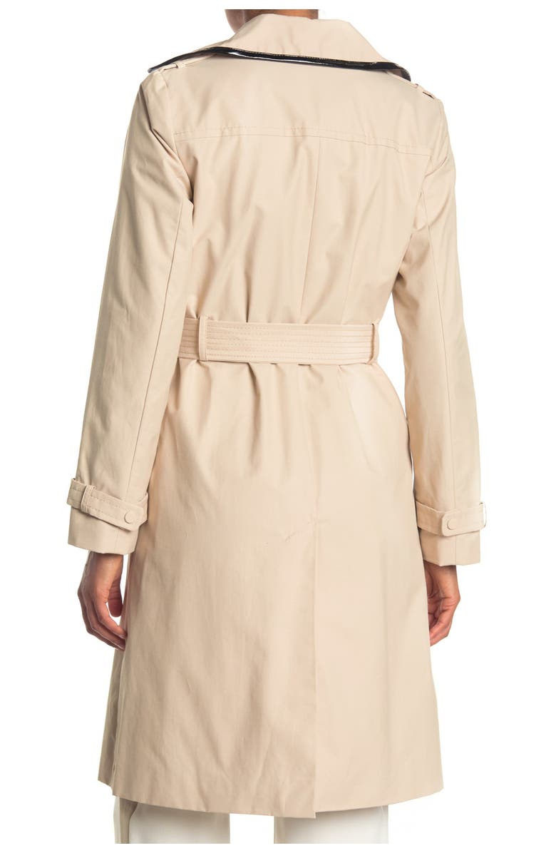 Kate Spade New York double breasted belted trench coat, Alternate, color, 