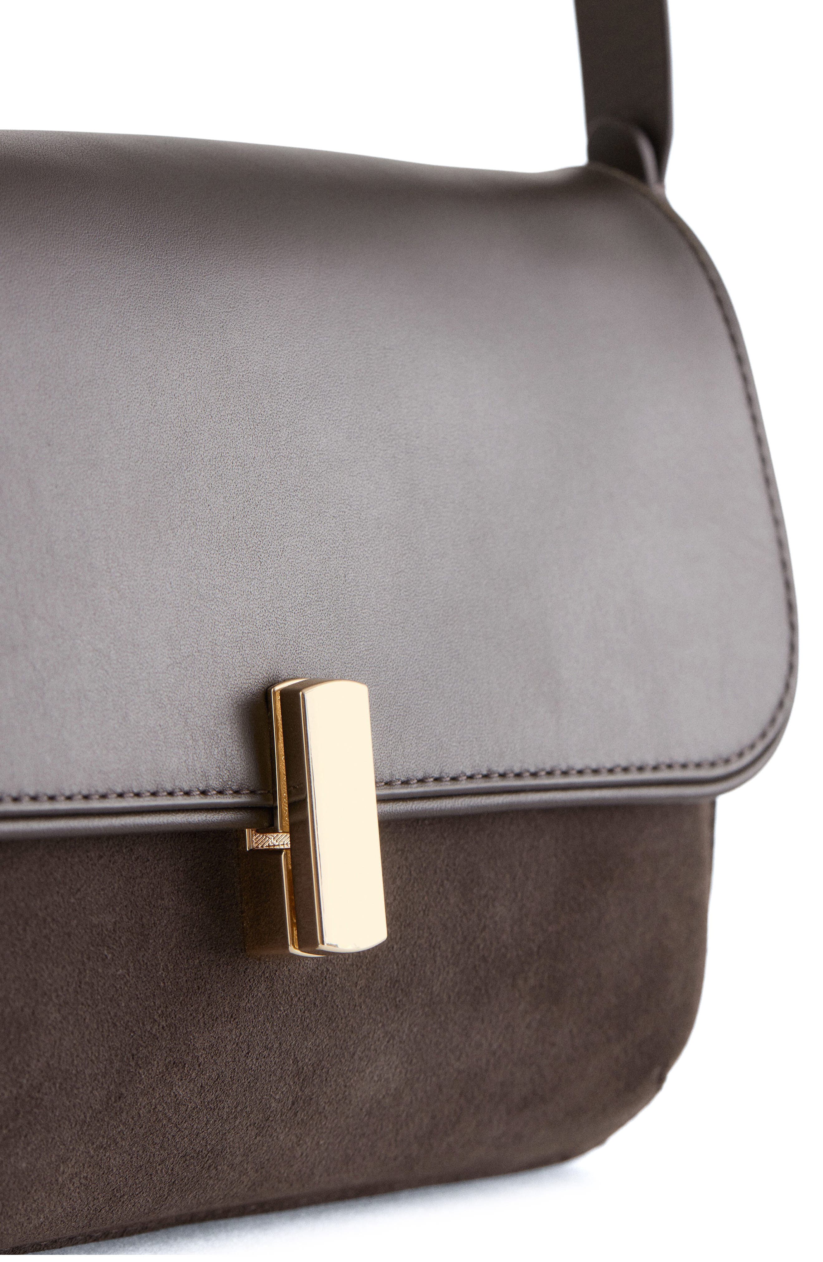 & Other Stories Leather Crossbody Bag, Alternate, color, 