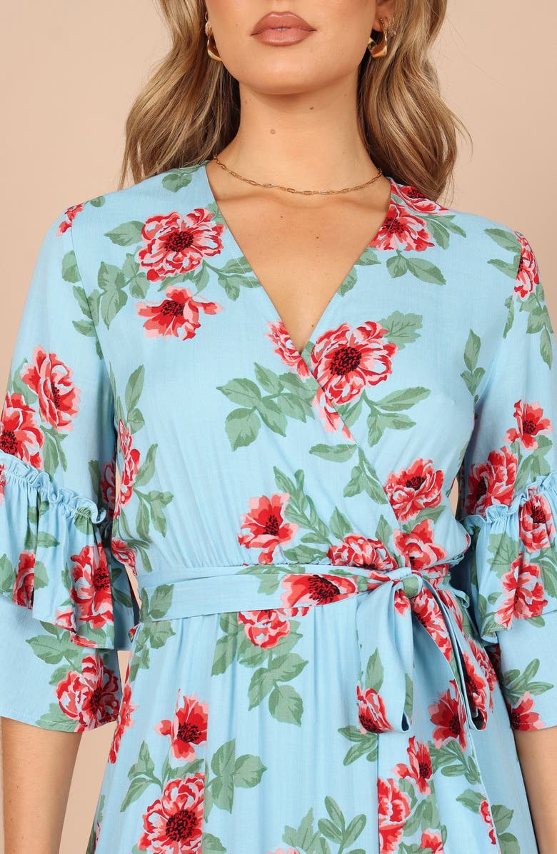 Petal & Pup Cassatt Wrap Dress, Alternate, color,