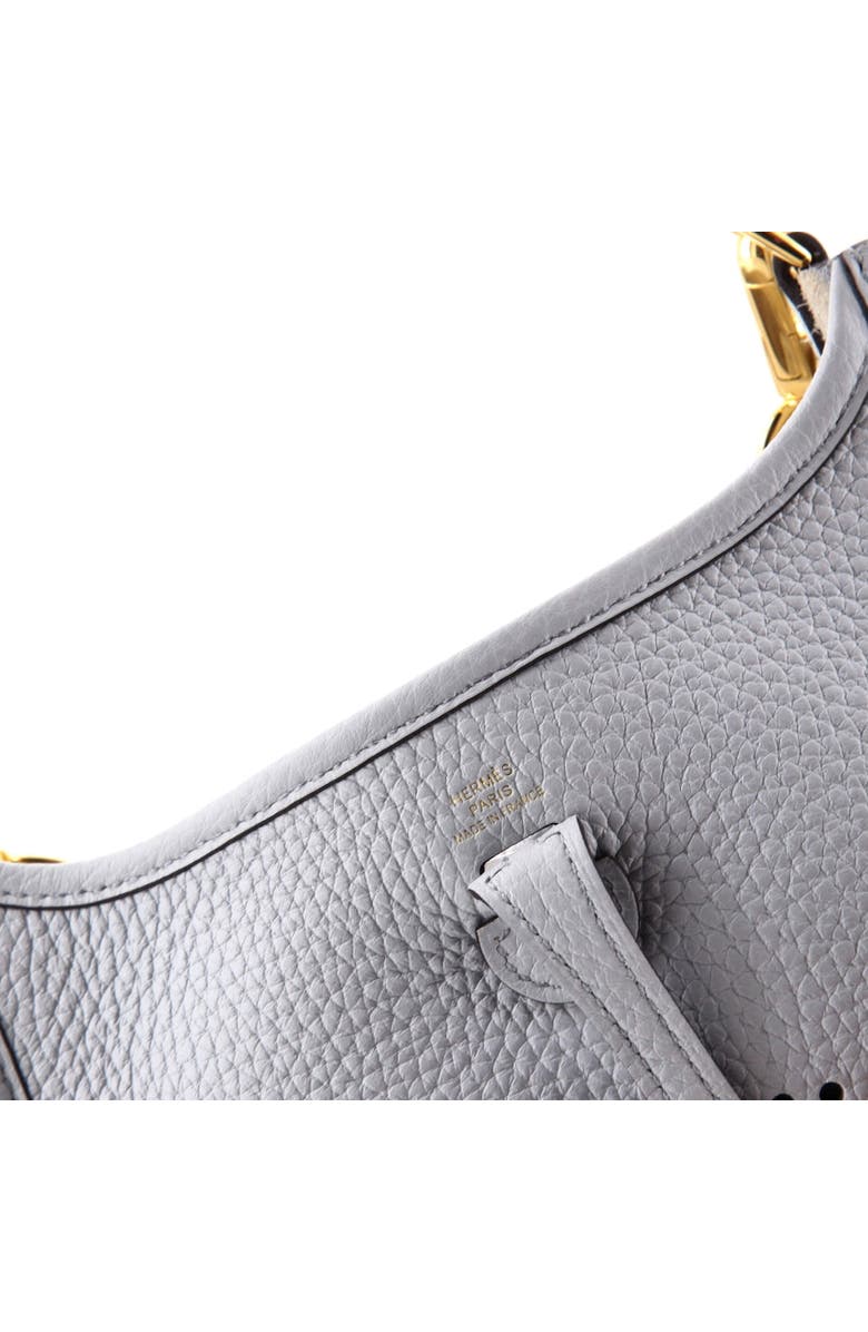 Pre-Owned Hermes Evelyne Bag Gen III Clemence TPM, Alternate, color, Bleu Pale