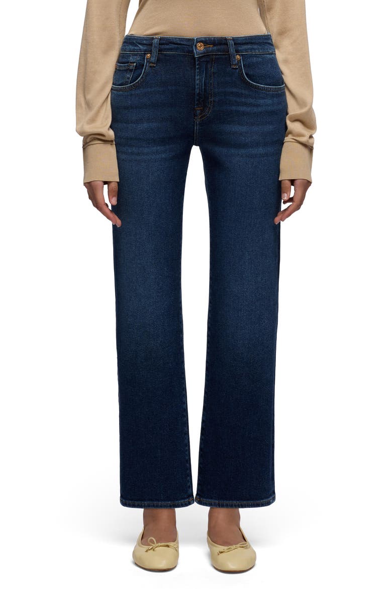 Calie Ankle Straight Leg Jeans, Main, color, BLUE VIBE