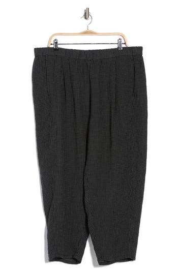 EILEEN FISHER EILEEN FISHER ORGANIC LINEN CROPPED PANTS