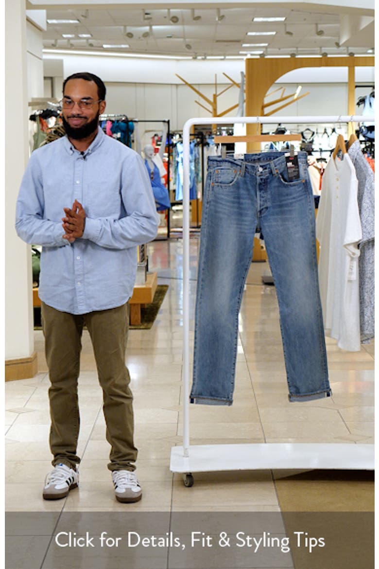 501® Original Straight Leg Selvedge Jeans (Men) | Nordstrom